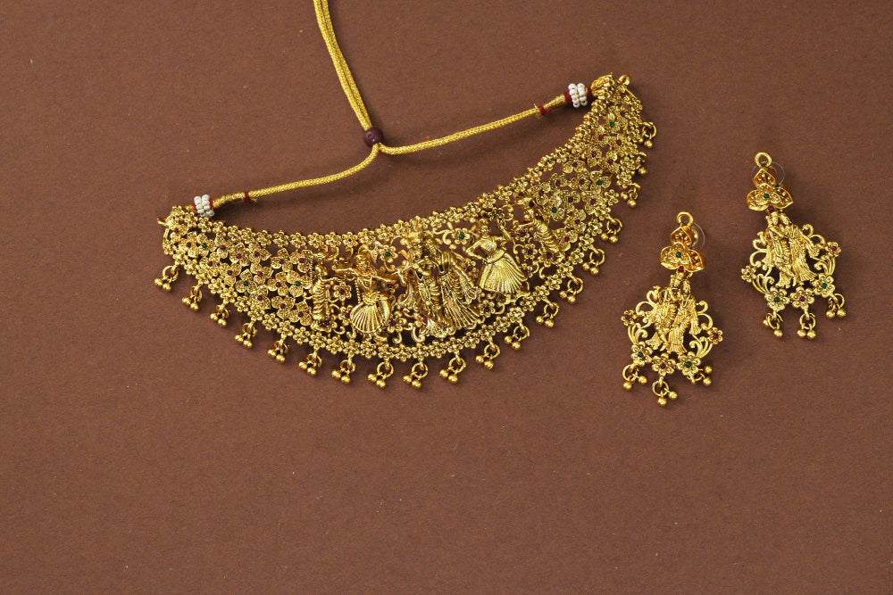 RadhaKrishna Divine Choker Set