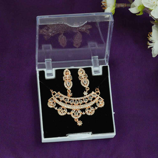 Kritika Arch Rose Gold Mangalsutra Set