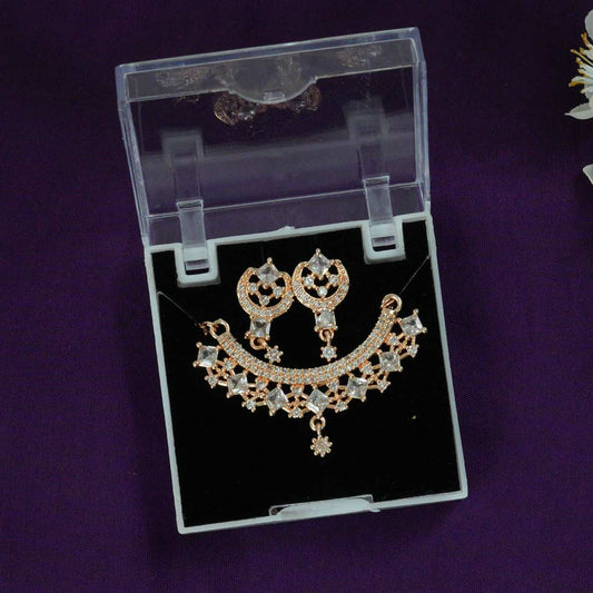 Nayra Rose Gold Mangalsutra Set