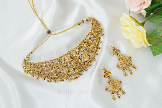 RadhaKrishna Divine Choker Set