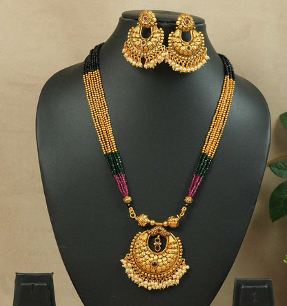 Royal Design Multi-Strand Mangalsutra Set