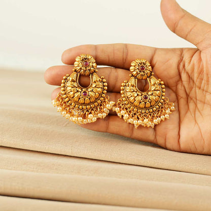 Shringar Chandbali Earrings