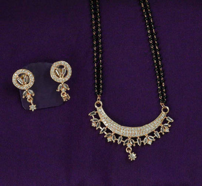 Meher Rose Gold Mangalsutra Set
