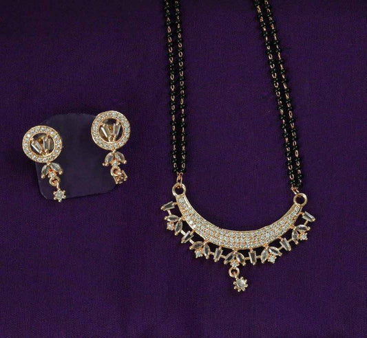 Meher Rose Gold Mangalsutra Set