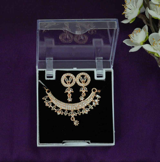 Meher Rose Gold Mangalsutra Set
