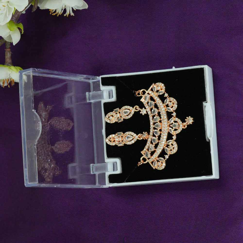 Kritika Arch Rose Gold Mangalsutra Set