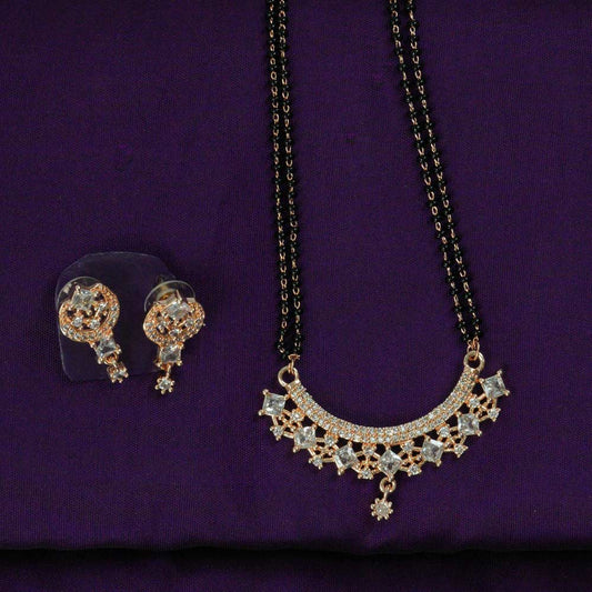 Kanika Rose Gold Mangalsutra Set