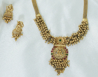 Devi Radiance Temple Necklace Set