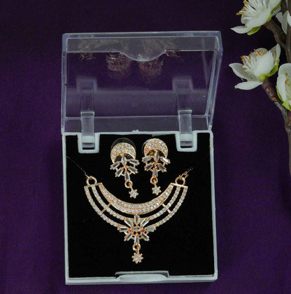 Aarohi Rose Gold Mangalsutra set